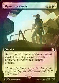 [FOIL] 蔵の開放/Open the Vaults No.455 (拡張アート版) 【英語版】 [PIP-白R]