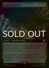 [FOIL] 窪み渓谷/Sunken Hollow No.514 (拡張アート版) 【英語版】 [PIP-土地R]