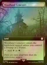 [FOIL] 森林の墓地/Woodland Cemetery No.528 (拡張アート版) 【英語版】 [PIP-土地R]