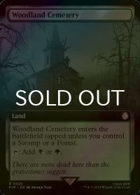 [FOIL] 森林の墓地/Woodland Cemetery No.528 (拡張アート版) 【英語版】 [PIP-土地R]