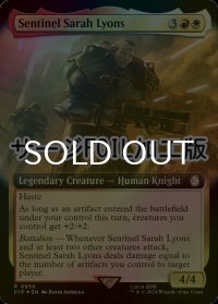 [FOIL] センチネル、サラ・リオンズ/Sentinel Sarah Lyons No.956 (拡張アート版・サージ仕様) 【英語版】 [PIP-金R]