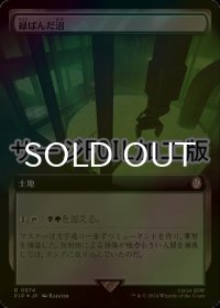 [FOIL] 緑ばんだ沼/Viridescent Bog No.974 (拡張アート版・サージ仕様) 【日本語版】 [PIP-土地R]