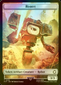 画像1: [FOIL] ロボット/ROBOT 【英語版】 [PIP-トークン]