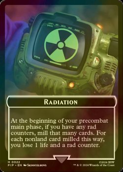 画像1: [FOIL] 放射能/RADIATION 【英語版】 [PIP-トークン]