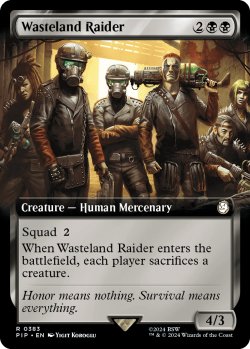 画像1: ウェイストランド・レイダー/Wasteland Raider (拡張アート版) 【英語版】 [PIP-黒R]