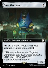 鋼の監視者/Steel Overseer (拡張アート版) 【英語版】 [PIP-灰R]