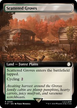 画像1: まばらな木立ち/Scattered Groves (拡張アート版) 【英語版】 [PIP-土地R]