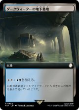 ダークウォーターの地下墓地/Darkwater Catacombs (拡張アート版) 【日本語版】 [PIP-土地R]