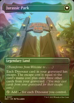 画像2: [FOIL] ようこそ……/Welcome to . . . 【英語版】 [REX-緑R]
