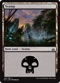 沼/Swamp 【英語版】 [RIX-土地C]