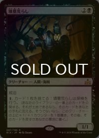 [FOIL] 墳墓荒らし/Tomb Robber 【日本語版】 [RIX-黒R]