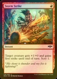 [FOIL] 嵐の一撃/Storm Strike 【英語版】 [RNA-赤C]