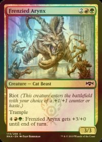 [FOIL] 激情のエイリンクス/Frenzied Arynx 【英語版】 [RNA-金C]