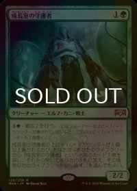 [FOIL] 成長室の守護者/Growth-Chamber Guardian 【日本語版】 [RNA-緑R]
