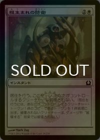 [FOIL] 根生まれの防衛/Rootborn Defenses 【日本語版】 [RTR-白C]