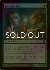 [FOIL] ドルイドの講話/Druid's Deliverance 【日本語版】 [RTR-緑C]