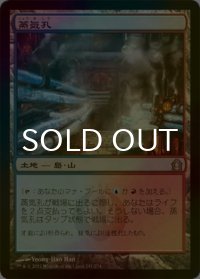 蒸気孔/Steam Vents (RTR/土地R/日/foil/EX+) ※詳細要確認