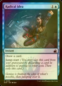 [FOIL] 急進思想/Radical Idea 【英語版】 [RVR-青C]