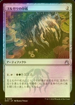 画像1: [FOIL] ゴルガリの印鑑/Golgari Signet 【日本語版】 [RVR-灰U]