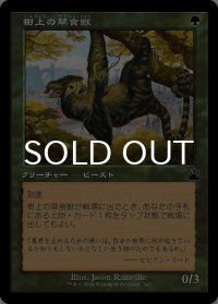 樹上の草食獣/Arboreal Grazer (旧枠) 【日本語版】 [RVR-緑C]