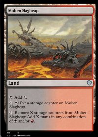 溶鉄の金屑場/Molten Slagheap 【英語版】 [SCD-土地U]