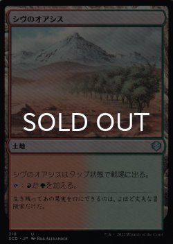 画像1: シヴのオアシス/Shivan Oasis 【日本語版】 [SCD-土地U]