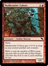 泥騒ぎの群勢/Mudbrawler Cohort 【英語版】 [SHM-赤C]