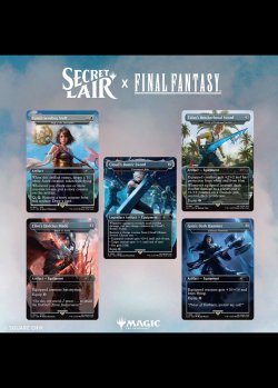 画像1: Secret Lair x FINAL FANTASY: Weapons (英語版)