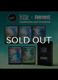 Secret Lair x Fortnite Landmarks and Locations | TRADITIONAL FOIL EDITION