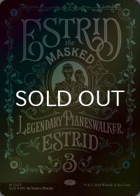 [FOIL] 仮面使い、エストリッド/Estrid, the Masked 【英語版】 [SLD-金MR]