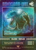 [FOIL] INDOMINUS REX 【英語版】 [SLD-緑MR]