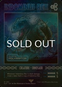 [FOIL] INDOMINUS REX 【英語版】 [SLD-緑MR]