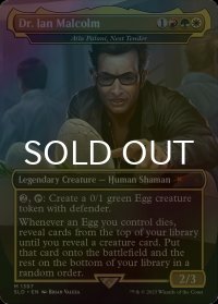 [FOIL] Dr. Ian Malcolm 【英語版】 [SLD-金MR]