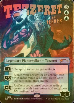 画像1: [FOIL] 求道者テゼレット/Tezzeret the Seeker No.1619 【英語版】 [SLD-青MR]