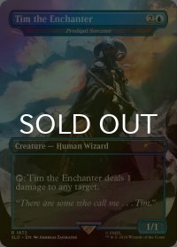 [FOIL] Tim the Enchanter 【英語版】 [SLD-青R]