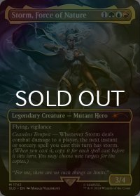 [FOIL] Storm, Force of Nature 【英語版】 [SLD-金MR]