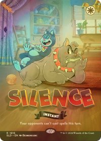[FOIL] 沈黙/Silence No.1816 【英語版】 [SLD-白R]