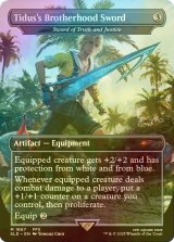 [FOIL] ティーダのフラタニティ/Tidus's Brotherhood Sword 【英語版】 [SLD-灰MR]