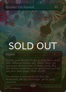 画像1: [FOIL] 未知な領域/Realms Uncharted 【英語版】 [SLD-緑R]