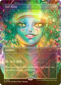 [FOIL] 太陽の指輪/Sol Ring No.1905 【英語版】 [SLD-灰R]