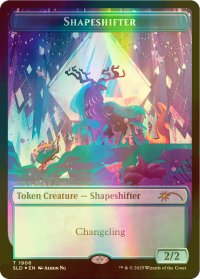 [FOIL] 多相の戦士/SHAPESHIFTER No.1906 【英語版】 [SLD-トークン]