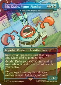 [FOIL] Mr. Krabs, Penny Pincher 【英語版】 [SLD-青R]