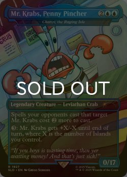 画像1: [FOIL] Mr. Krabs, Penny Pincher 【英語版】 [SLD-青R]
