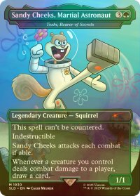 [FOIL] Sandy Cheeks, Martial Astronaut 【英語版】 [SLD-緑MR]