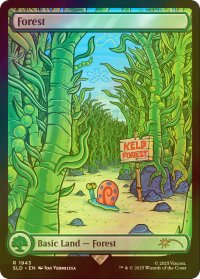 [FOIL] 森/Forest No.1943 【英語版】 [SLD-土地R]