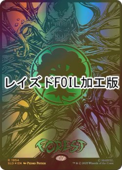 画像1: [FOIL] 森/Forest No.1954 (レイズド・フォイル仕様) 【英語版】 [SLD-土地R]