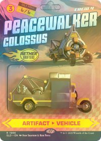 [FOIL] 平和歩きの巨像/Peacewalker Colossus 【英語版】 [SLD-灰R]