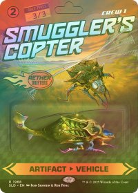 [FOIL] 密輸人の回転翼機/Smuggler's Copter 【英語版】 [SLD-灰R]