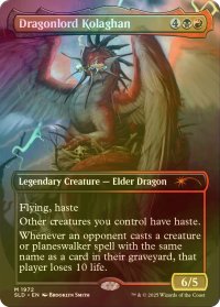 [FOIL] 龍王コラガン/Dragonlord Kolaghan No.1972 【英語版】 [SLD-金MR]
