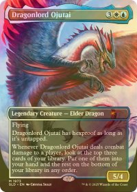 [FOIL] 龍王オジュタイ/Dragonlord Ojutai 【英語版】 [SLD-金MR]